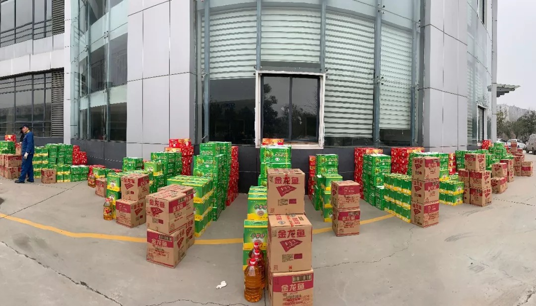 新春送温暖 时瑞达为全体员工发放新春物资